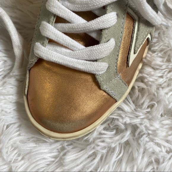 Free Bird copper star distressed sneakers 6 - Picture 3 of 8